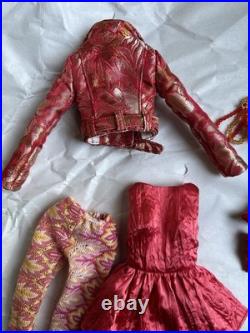 Tonner Ellowyne Wilde 16 doll Outfit HEART BURN Jacket, Dress & Shoes SET NRFB