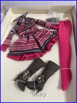 Tonner Ellowyne Wilde 16 doll clothes WARM WOOLEN STRIPES Outfit LE 200 NRFB
