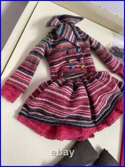 Tonner Ellowyne Wilde 16 doll clothes WARM WOOLEN STRIPES Outfit LE 200 NRFB