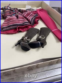 Tonner Ellowyne Wilde 16 doll clothes WARM WOOLEN STRIPES Outfit LE 200 NRFB