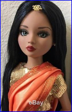 Tonner Ellowyne Wilde Dream of Marigold & Cinnamon sari Complete outfit