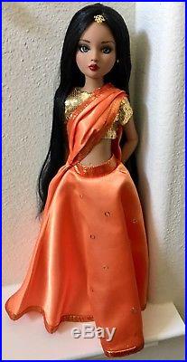 Tonner Ellowyne Wilde Dream of Marigold & Cinnamon sari Complete outfit