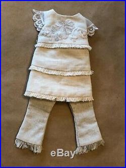 Tonner Ellowyne Wilde Timid Tan Too outfit PLUS extra Wilde fringed pants Rare