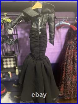 Tonner Evangelina Gastly doll Dress Leather And Lace fits original doll 17 inch