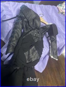 Tonner Evangelina Gastly doll Dress Leather And Lace fits original doll 17 inch