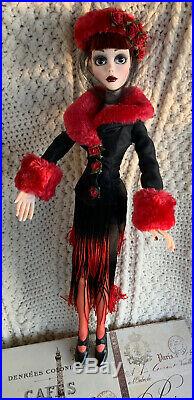 Tonner Evangeline Ghastly DEAD SILENT Doll w Broken Petals Fashion Outfit