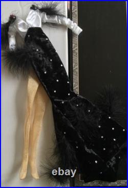 Tonner Evangeline Ghastly Parnilla Loves Hats OUTFIT only black feathery