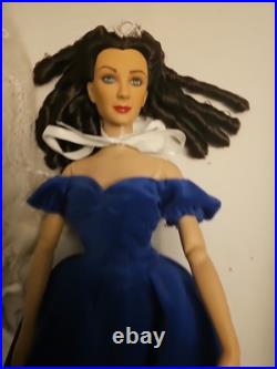 Tonner Gone with the Wind Portrait Scarlett O'Hara Blue Dress 16? MIB Shipper