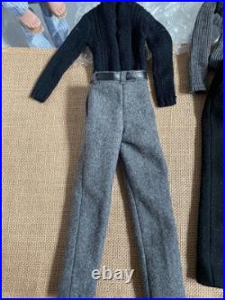 Tonner MATT 17 Male DOLL CLOTHES 2 Bk. & Gray DRESS PANTS & 2 SWEATERS=4 pc. SET