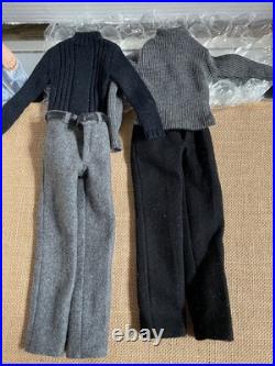 Tonner MATT 17 Male DOLL CLOTHES 2 Bk. & Gray DRESS PANTS & 2 SWEATERS=4 pc. SET