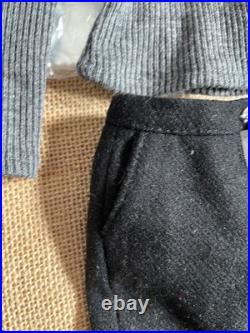 Tonner MATT 17 Male DOLL CLOTHES 2 Bk. & Gray DRESS PANTS & 2 SWEATERS=4 pc. SET