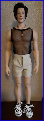 Tonner Male 21 Eric Groom Fashion Model OOAK Custom Repaint With Two Outfits
