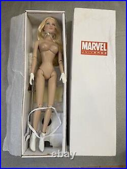 Tonner Marvel EMMA FROST 16 VINYL DOLL No Outfit With White Boots
