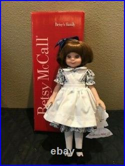 Tonner Mccall Doll Just Betsy 14 Box Hang Tag 2 Outfits All Dressed Up