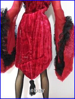 Tonner Parnilla Ghastly Costume Tagged Red Weekend at the Manor Jacket and Hat