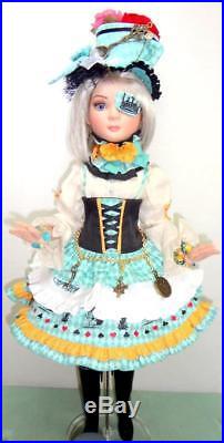Tonner Prudence 16 Ellowyne Wilde Doll Heart Alice in Wonderland Outfit +Hatter