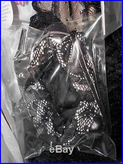 Tonner Resin Evangeline Ghastly Black Diamond Complete Outfit & Wig New