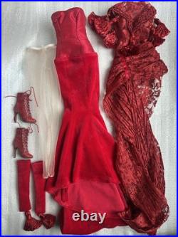 Tonner Rtb-101 Drop Dead Red Evangeline Grace & Lacie 16 Fashion Doll Outfit Le