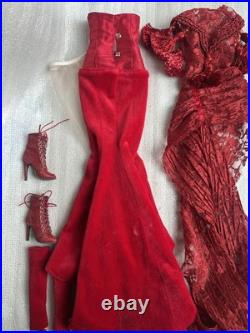 Tonner Rtb-101 Drop Dead Red Evangeline Grace & Lacie 16 Fashion Doll Outfit Le