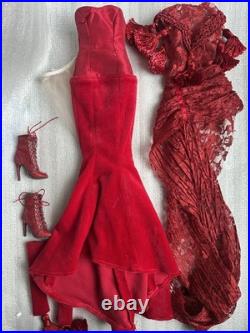 Tonner Rtb-101 Drop Dead Red Evangeline Grace & Lacie 16 Fashion Doll Outfit Le