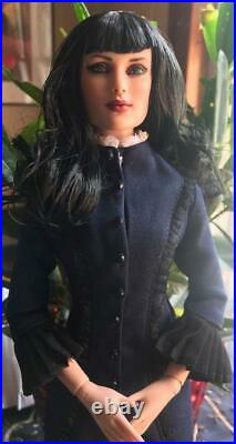 Tonner Sister Dreary Repaint by Sash Bleu wearing Dying to Meet you outfit OOAK