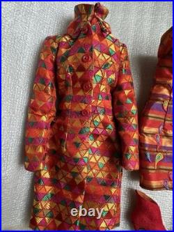 Tonner TYLER WENTWORTH 2004 MODERN MOSAIC 16 DOLL COMPLETE OUTFIT DRESS COAT