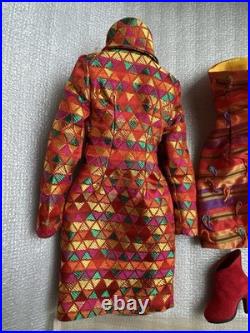 Tonner TYLER WENTWORTH 2004 MODERN MOSAIC 16 DOLL COMPLETE OUTFIT DRESS COAT