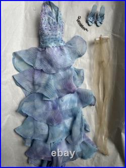 Tonner TYLER WENTWORTH 2004 WATERCOLOR COOL CARRIE 16 DOLL OUTFIT DRESS SHOES +