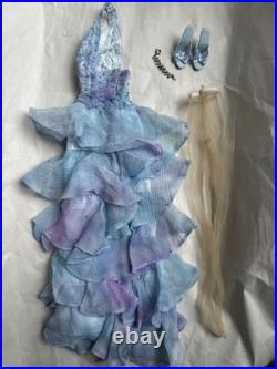Tonner TYLER WENTWORTH 2004 WATERCOLOR COOL CARRIE 16 DOLL OUTFIT DRESS SHOES +
