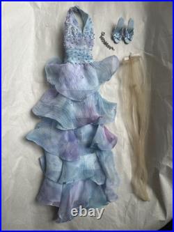 Tonner TYLER WENTWORTH 2004 WATERCOLOR COOL CARRIE 16 DOLL OUTFIT DRESS SHOES +
