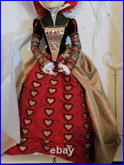 Tonner Tim Buton's Alice In Wonderland Iracebeth The Red Queen 19 Doll With Box