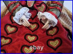 Tonner Tim Buton's Alice In Wonderland Iracebeth The Red Queen 19 Doll With Box