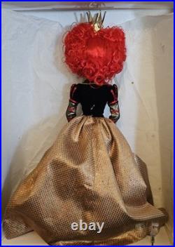 Tonner Tim Buton's Alice In Wonderland Iracebeth The Red Queen 19 Doll With Box