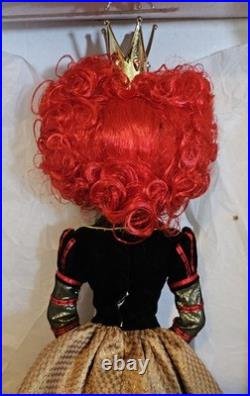Tonner Tim Buton's Alice In Wonderland Iracebeth The Red Queen 19 Doll With Box