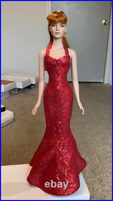Tonner Tyler Absolutely Aspen Sydney dressed in Red Hot with Deco Dance shoes
