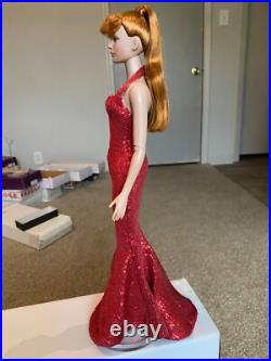 Tonner Tyler Absolutely Aspen Sydney dressed in Red Hot with Deco Dance shoes