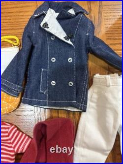 Tonner Tyler Doll Clothing Lot OOAK 9 Pcs Tights Angora Sweater Hat Bag Pants