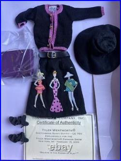 Tonner Tyler Wentworth 2003 SKETCHBOOK SAVVY Toy Fair Special 16 Doll Outfit LE