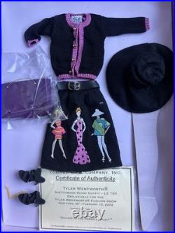 Tonner Tyler Wentworth 2003 SKETCHBOOK SAVVY Toy Fair Special 16 Doll Outfit LE