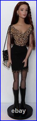 Tonner Tyler Wentworth DOLL Leopard Print Top with Black Skirt Outfit