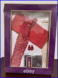 Tonner Tyler Wentworth Outfit Set Passion TW8106 Red Doll Dress Sequin Limited