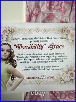 Tonner VDC 2026 Grace Fitzpatrick Possibility Redhead 16 Doll + Outfit New Nib