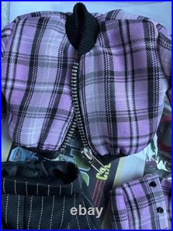 Tonner VDC Ellowyne Wilde Back To The Bay Purple Plaid 16 Doll Outfit New