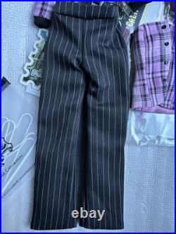 Tonner VDC Ellowyne Wilde Back To The Bay Purple Plaid 16 Doll Outfit New