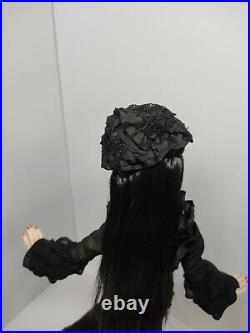Tonner WI Evangeline Ghastly Nocturnal Doll 18 Wearing Dark Glamour Outfit