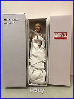 Tonner X-Men's'Emma Frost' MARVEL blonde white outfit NRFB White Queen
