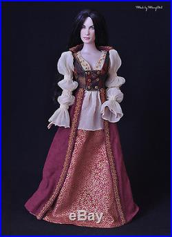 Tonner doll 16 Arwen Evenstar LOTR OOAK Repaint by MerryDoll with 2 outfits