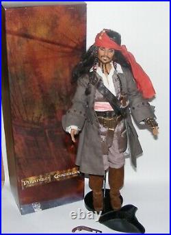Tonner doll Disney Pirates Of The Caribbean Captain Jack Sparrow Johnny Depp