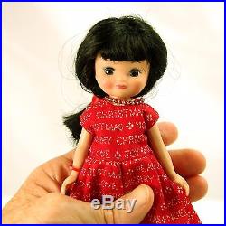 Tonner's Betsy McCall 8 Black Hair Doll, Homemade Christmas Outfit