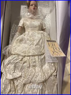 Vintage Tonner 20 FELICITY Bride Doll Wedding Dress Limited Edition 276/500